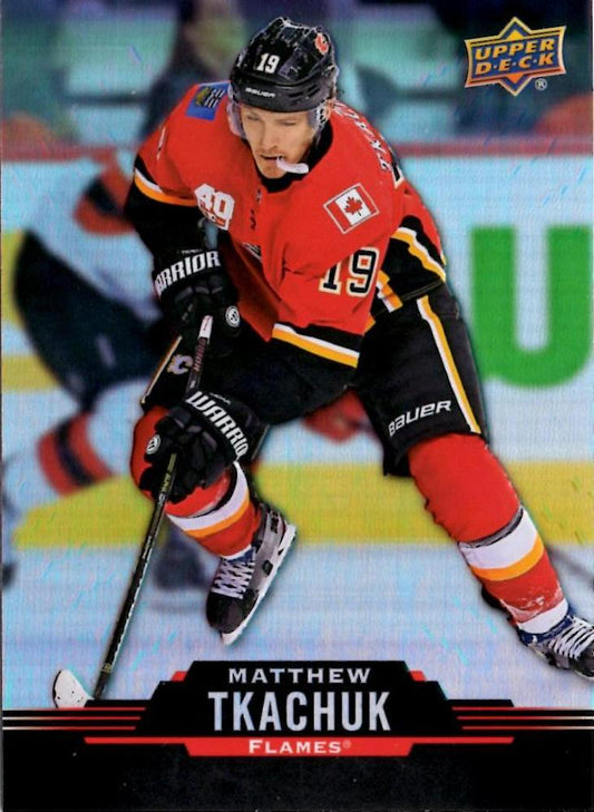 #20 Matthew Tkachuk - Calgary Flames - 2020-21 Upper Deck Tim Hortons Hockey