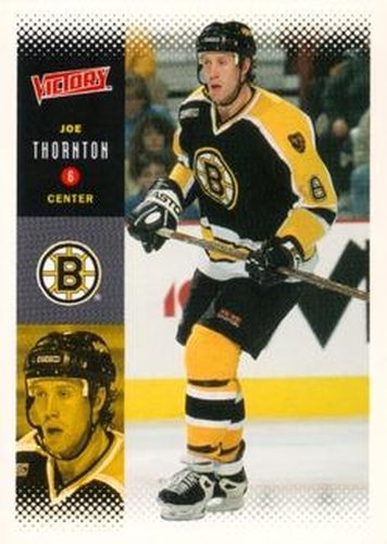 #20 Joe Thornton - Boston Bruins - 2000-01 Upper Deck Victory Hockey