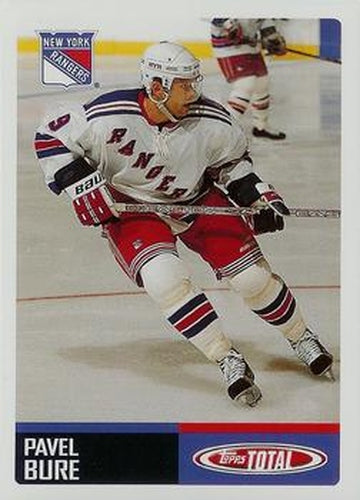 #TTC20 Pavel Bure - New York Rangers - 2002-03 Topps Total Hockey - Team Checklists