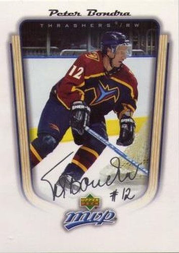 #20 Peter Bondra - Atlanta Thrashers - 2005-06 Upper Deck MVP Hockey