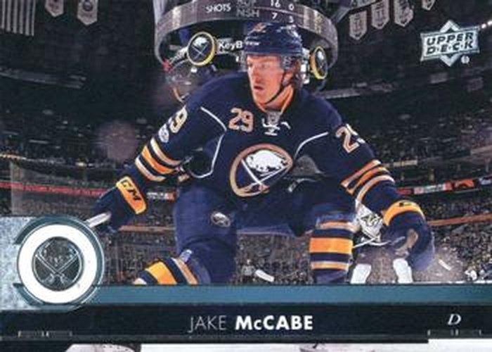 #20 Jake McCabe - Buffalo Sabres - 2017-18 Upper Deck Hockey