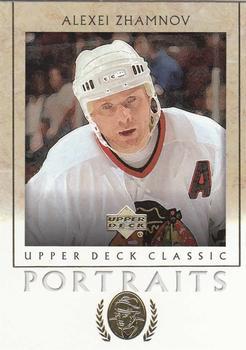 #20 Alexei Zhamnov - Chicago Blackhawks - 2002-03 Upper Deck Classic Portraits Hockey