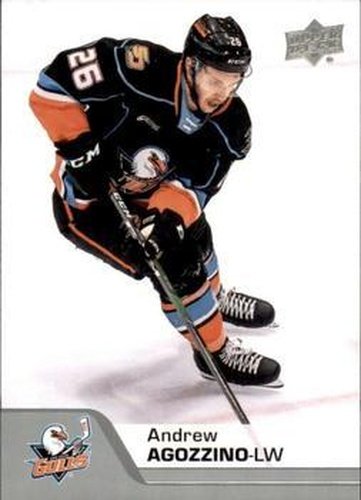 #20 Andrew Agozzino - San Diego Gulls - 2020-21 Upper Deck AHL Hockey