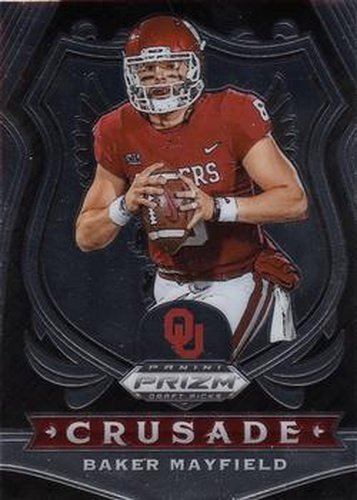 #20 Baker Mayfield- Oklahoma Sooners - 2020 Panini Prizm Draft Picks Football