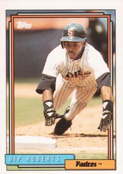 #20 Bip Roberts - San Diego Padres - 1992 Topps Baseball