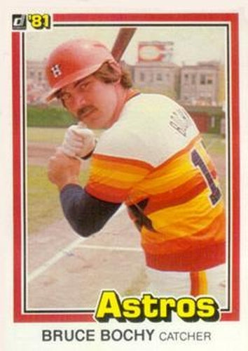 #20 Bruce Bochy - Houston Astros - 1981 Donruss Baseball