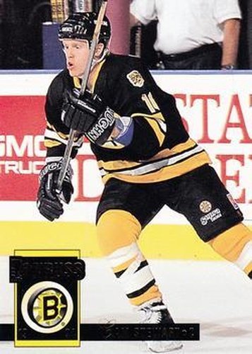 #20 Cam Stewart - Boston Bruins - 1993-94 Donruss Hockey