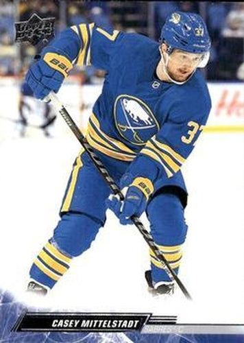 #20 Casey Mittelstadt - Buffalo Sabres - 2022-23 Upper Deck Hockey