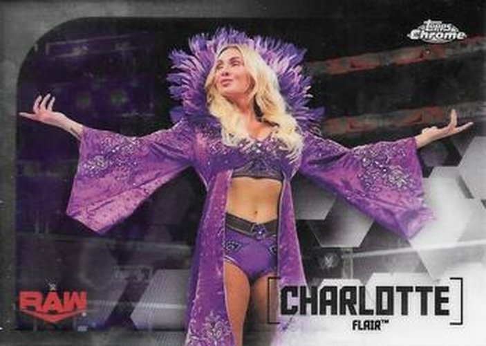 #20 Charlotte Flair - 2020 Topps WWE Chrome Wrestling