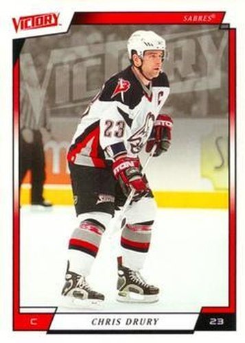 #20 Chris Drury - Buffalo Sabres - 2006-07 Upper Deck Victory Hockey