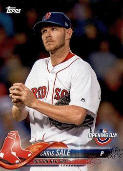 #20 Chris Sale - Boston Red Sox - 2018 Topps Opening Day Baseball