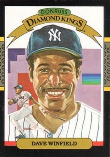 #20 Dave Winfield - New York Yankees - 1987 Donruss Baseball