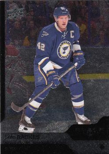 #20 David Backes - St. Louis Blues - 2013-14 Upper Deck Black Diamond Hockey