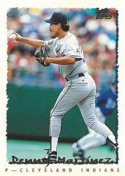 #20 Dennis Martinez - Cleveland Indians - 1995 Topps Baseball