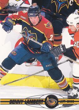 #20 Denny Lambert - Atlanta Thrashers - 2000-01 Pacific Hockey