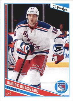 #20 Derick Brassard - New York Rangers - 2013-14 O-Pee-Chee Hockey