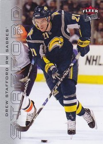 #20 Drew Stafford - Buffalo Sabres - 2009-10 Ultra Hockey