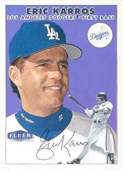 #20 Eric Karros - Los Angeles Dodgers - 2000 Fleer Tradition Baseball