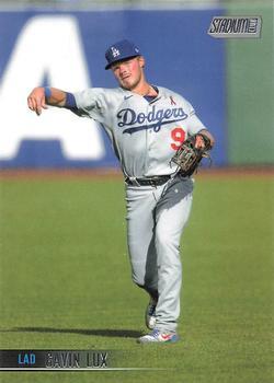 #20 Gavin Lux - Los Angeles Dodgers - 2021 Stadium Club Baseball