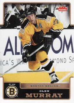#20 Glen Murray - Boston Bruins - 2006-07 Fleer Hockey