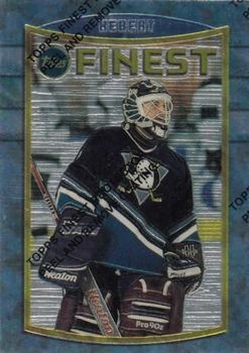 #20 Guy Hebert - Anaheim Mighty Ducks - 1994-95 Finest Hockey