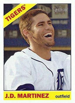 #20 J.D. Martinez - Detroit Tigers - 2015 Topps Heritage Baseball