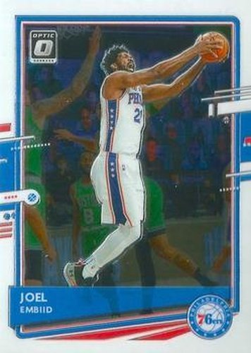 #20 Joel Embiid - Philadelphia 76ers - 2020-21 Donruss Optic Basketball