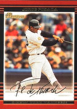 #20 Jorge Posada - New York Yankees - 2002 Bowman Baseball