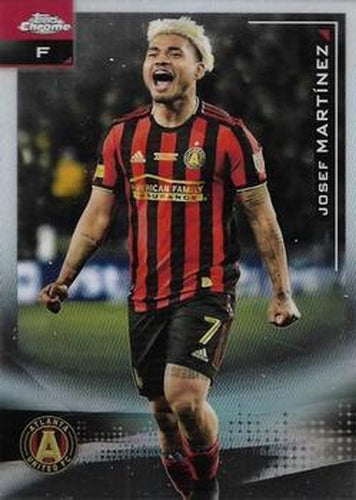 #20 Josef Mart’nez - Atlanta United - 2021 Topps Chrome MLS Soccer