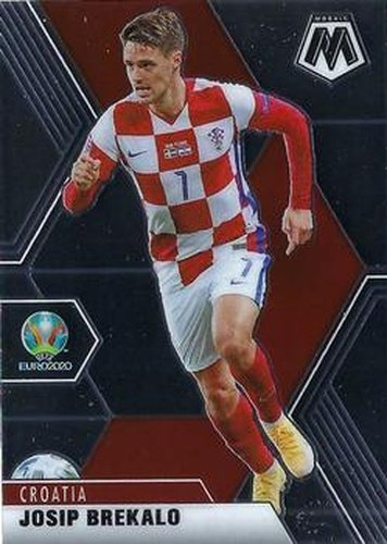 #20 Josip Brekalo - Croatia - 2021 Panini Mosaic UEFA EURO Soccer