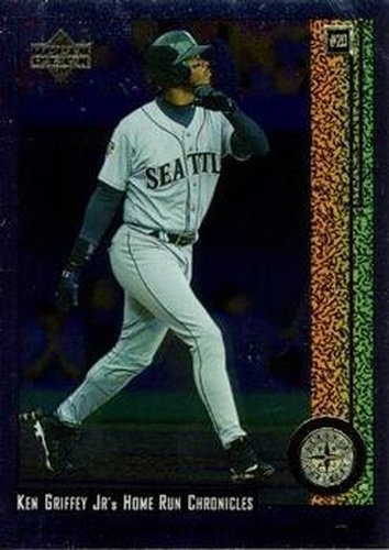 #20 Ken Griffey Jr. - Seattle Mariners - 1998 Upper Deck - Ken Griffey Jr.'s Home Run Chronicles Baseball
