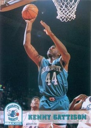 #20 Kenny Gattison - Charlotte Hornets - 1993-94 Hoops Basketball