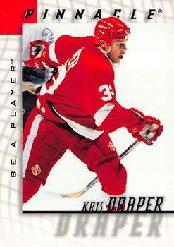 #20 Kris Draper - Detroit Red Wings - 1997-98 Pinnacle Be a Player Hockey