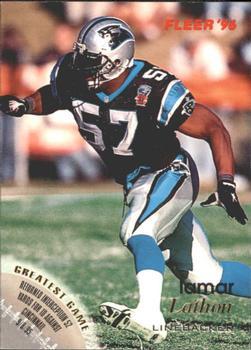 #20 Lamar Lathon - Carolina Panthers - 1996 Fleer Football