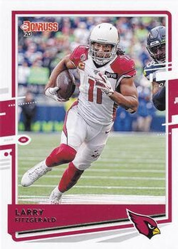 #20 Larry Fitzgerald - Arizona Cardinals - 2020 Donruss Football