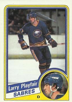 #20 Larry Playfair - Buffalo Sabres - 1984-85 Topps Hockey