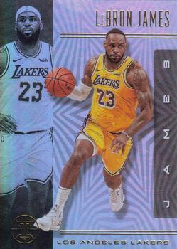 #20 LeBron James - Los Angeles Lakers - 2019-20 Panini Illusions Basketball
