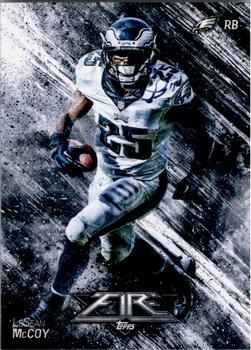 #20 LeSean McCoy - Philadelphia Eagles - 2014 Topps Fire Football