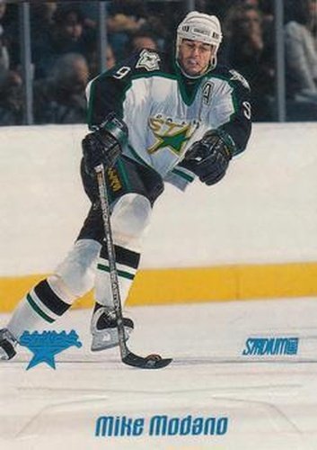 #20 Mike Modano - Dallas Stars - 1999-00 Stadium Club Hockey