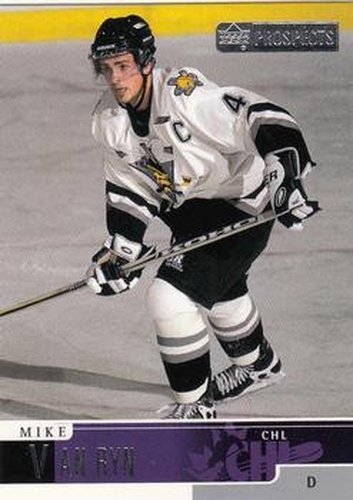 #20 Mike Van Ryn - Sarnia Sting - 1999-00 Upper Deck Prospects Hockey