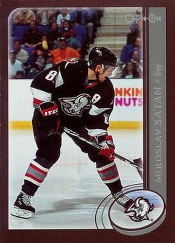 #20 Miroslav Satan - Buffalo Sabres - 2002-03 O-Pee-Chee Hockey