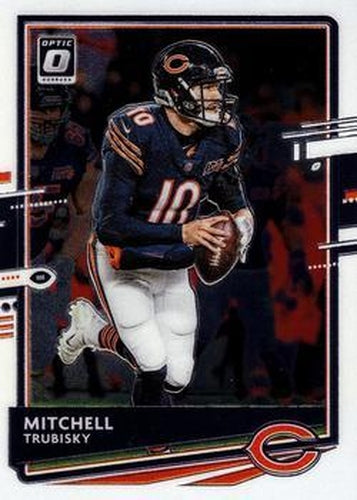 #20 Mitchell Trubisky - Chicago Bears - 2020 Donruss Optic Football
