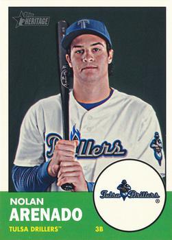 #20 Nolan Arenado - Tulsa Drillers - 2012 Topps Heritage Minor League Baseball