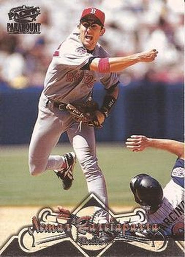 #20 Nomar Garciaparra - Boston Red Sox - 1998 Pacific Paramount Baseball