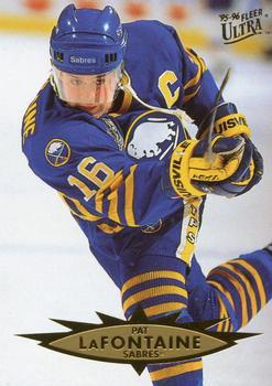 #20 Pat Lafontaine - Buffalo Sabres - 1995-96 Ultra Hockey