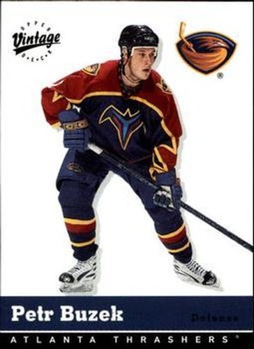 #20 Petr Buzek - Atlanta Thrashers - 2000-01 Upper Deck Vintage Hockey