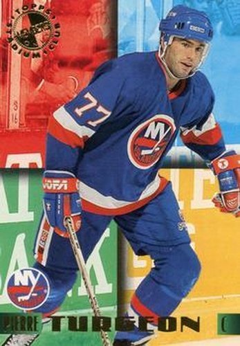#20 Pierre Turgeon - New York Islanders - 1995-96 Stadium Club Members Only 50 Hockey