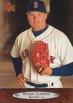 #20 Roger Clemens - Boston Red Sox - 1996 Upper Deck Baseball