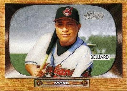 #20 Ronnie Belliard - Cleveland Indians - 2004 Bowman Heritage Baseball