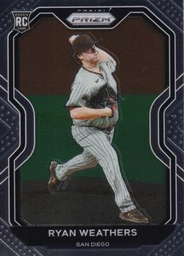 #20 Ryan Weathers - San Diego Padres - 2021 Panini Prizm Baseball
